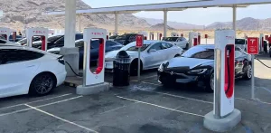 Tesla charging Station