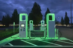 Electrify America's fast-charging station