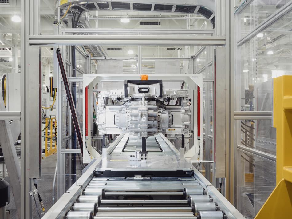 Electric vehicle assembly line