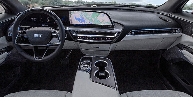 Cadillac LYRIQ infotainment system