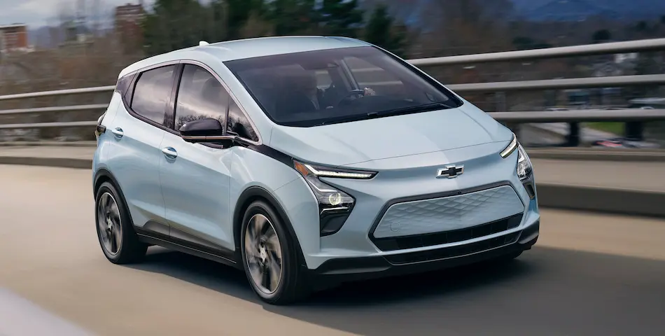 The Chevrolet Bolt EV is named the second safest electric car of 2023 by Electric Driver.