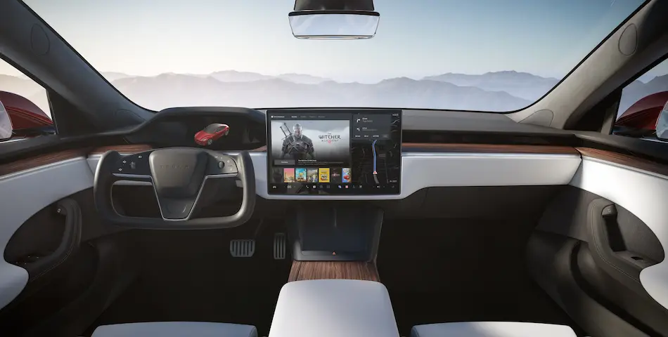 The 2023 Tesla Model S is ranked tied for fourth-best infotainment, according to Electric Driver.