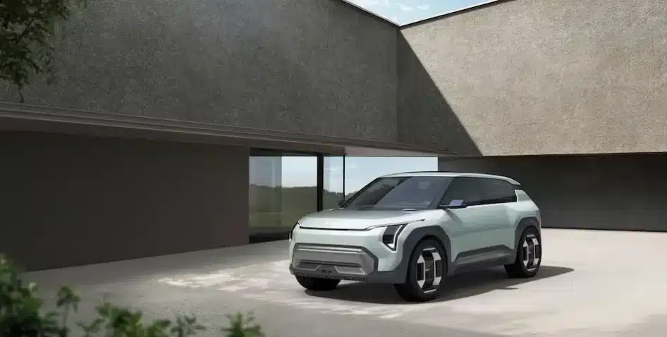 Kia EV3 concept electric vehicle.