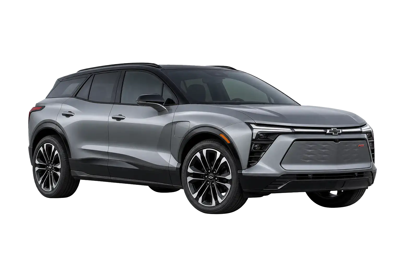 AI-generated vehicle illustration of 2024 Chevrolet Blazer EV RS; appearance may differ