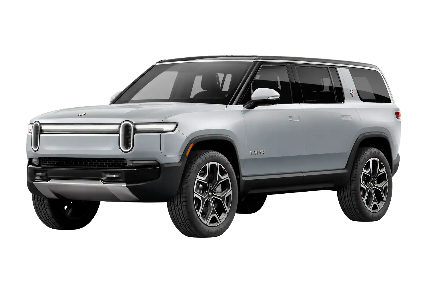 AI-generated vehicle illustration of 2026 Rivian R1S Performance Dual Large (22″ Wheels); appearance may differ