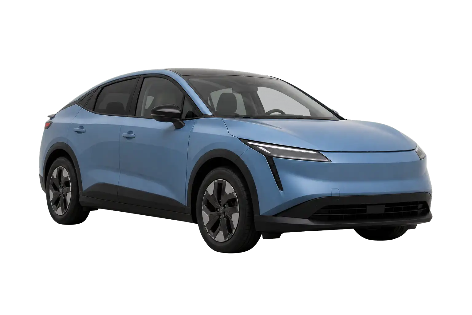 AI-generated vehicle illustration of 2026 Nissan LEAF S PLUS; appearance may differ